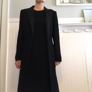 Calvin Klein 2-piece dress and tuxedo coat